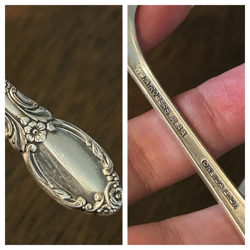 Vintage Silver-Plate Spoons